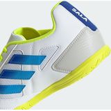 adidas - Super Sala 2 - Zaalvoetbalschoenen - Wit Blauw Geel - Synthetisch
