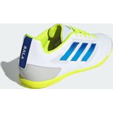 adidas - Super Sala 2 - Zaalvoetbalschoenen - Wit Blauw Geel - Synthetisch