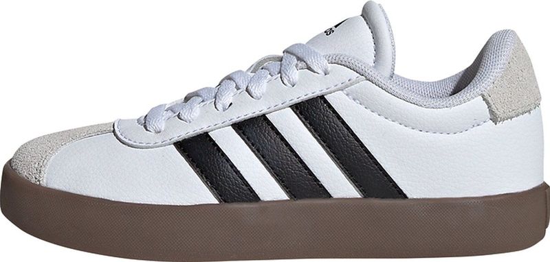 adidas - VL Court 3.0 - Schoenen - Wit - Suède - Kids
