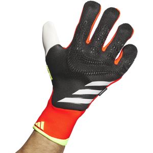 adidas Equipment Predator Pro FS TW-keepershandschoenen, Solar Energy, zwart-roodgeel 7,5