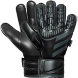 adidas Predator Match Fingersave Keepershandschoenen Zwart Donkergrijs