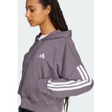 adidas Hoodie 3-Stripes French Terry - Dames - Grijs