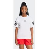 adidas - T-shirt - Zwart - 100% Katoen - Ronde Hals