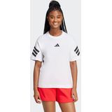 adidas - T-shirt - Zwart - 100% Katoen - Ronde Hals