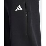 adidas - Sportbroek - Zwart - Katoenmix - Ritszakken