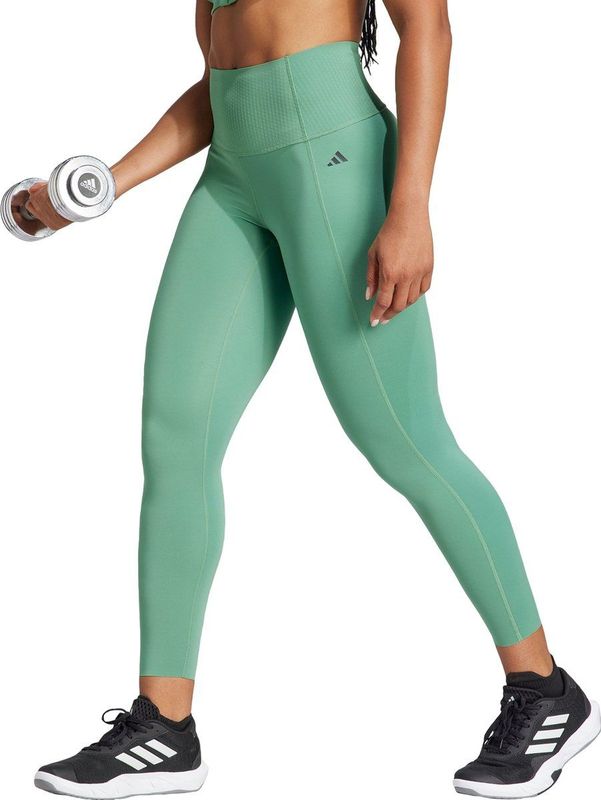 adidas - Optime Power 7/8 Legging - Dames - Groen - Sportbroek