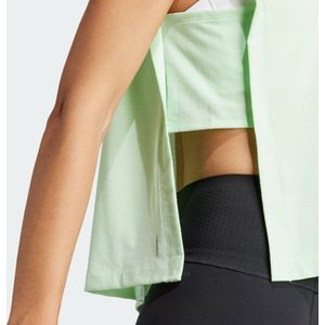 adidas Performance Power Performance Big Logo Tanktop - Dames - Groen- M