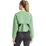 adidas - Performance Power Hidden Racerback Overlay Cover-up - Dames - Groen