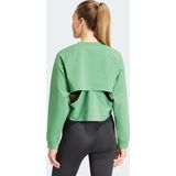 adidas - Performance Power Hidden Racerback Overlay Cover-up - Dames - Groen
