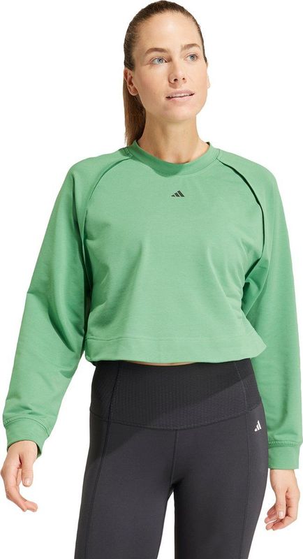adidas - Performance Power Hidden Racerback Overlay Cover-up - Dames - Groen