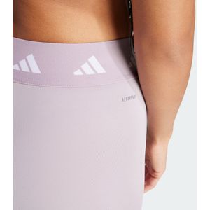 adidas Dames Techfit 3-Stripes Leggings, Preloved Fig, M