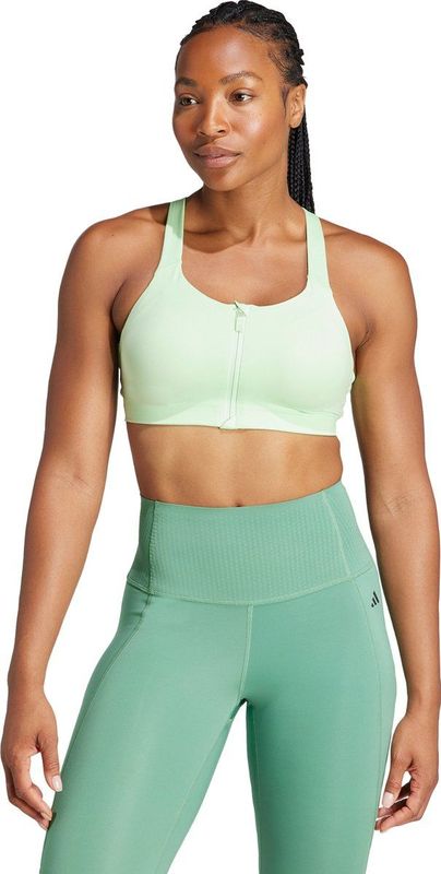 adidas - Sportbeha - Zwart - 85% Polyester / 15% Elastaan