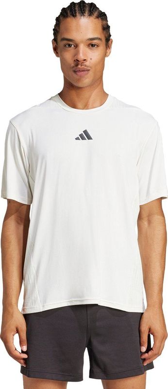 Adidas Designed For Training - T-shirt - Zwart - Gerecycled Materiaal