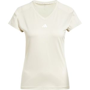 adidas Training Essentials T-Shirt Damen in grau, Größe: M