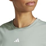 adidas - Hyperglam Training Tee - Bruin - Sportshirt