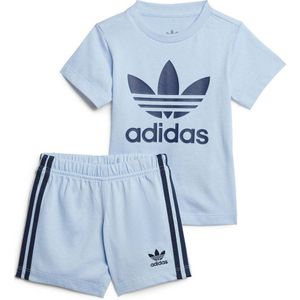 Set - Jersey - 2-delig - Korte Shirt en Broek met Logoprint