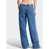 ADIDAS ORIGINALS - Adicolor - Jeans - Blauw Denim - Wide Leg - Mid Waist