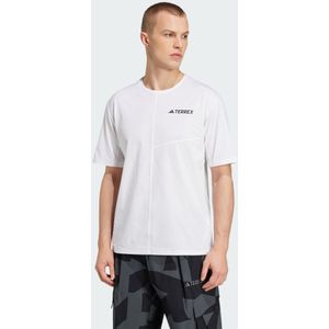 adidas - Terrex - T-shirt - Zwart - Stretchmateriaal - Gerecycled