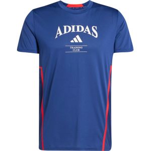 adidas - Trainings-T-shirt - Zwart - 100% Gerecycled Polyester