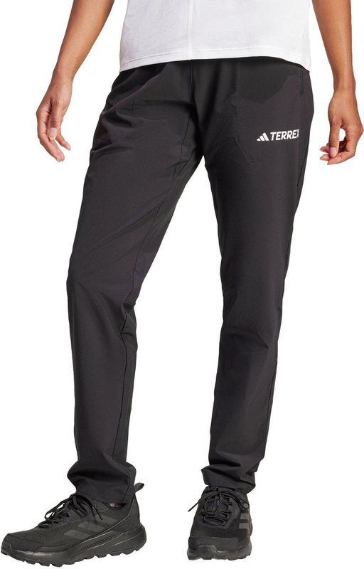 adidas - Hikingbroek - Zwart - 87% Polyester (Gerecycled) / 13% Elastaan