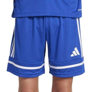 adidas - Squadra 25 - Voetbalbroekje - Blauw Wit - 100% Gerecycled Polyester