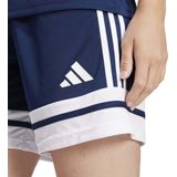 adidas Squadra 25 Voetbalbroekje Dames - Donkerblauw - Wit - 100% Gerecycled Polyester