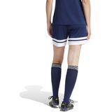 adidas Squadra 25 Voetbalbroekje Dames - Donkerblauw - Wit - 100% Gerecycled Polyester