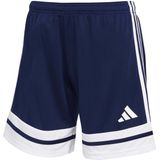 adidas Squadra 25 Voetbalbroekje Dames - Donkerblauw - Wit - 100% Gerecycled Polyester