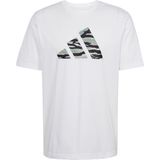 adidas Sportswear Codes Camo Graphic T-shirt - Heren - Wit