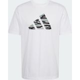 adidas Sportswear Codes Camo Graphic T-shirt - Heren - Wit
