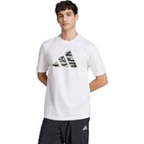 adidas Sportswear Codes Camo Graphic T-shirt - Heren - Wit