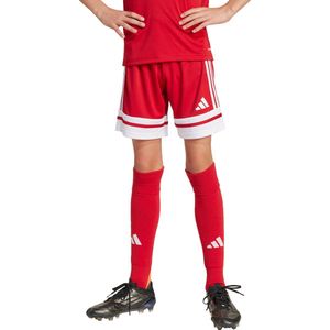 adidas - Squadra 25 Short - Kinderen - Rood - 100% Gerecycled Materiaal