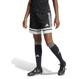 adidas - Squadra 25 - Voetbalbroekje - Zwart Wit - 100% Gerecycled Polyester