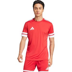 adidas - Squadra 25 - Voetbalshirt - Rood Wit - 100% Gerecycled Polyester