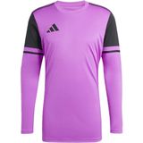 adidas Squadra 25 Keepersshirt - Paars - Zwart - 100% Gerecycled Polyester