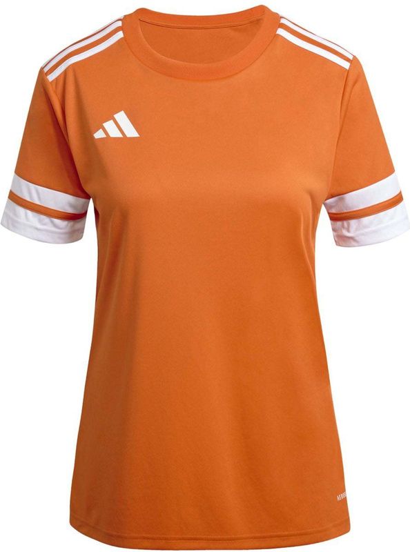 adidas Mujer SQUADRA25 JERSEY SHORT SLEEVE, team orange/white, XXL