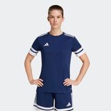 adidas - SQUA25 JSY W - Voetbalshirt - Team Navy Blue 2 / White - Korte Mouwen