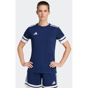 adidas - SQUA25 JSY W - Voetbalshirt - Team Navy Blue 2 / White - Korte Mouwen