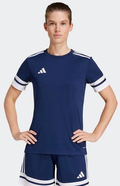 adidas - SQUA25 JSY W - Voetbalshirt - Team Navy Blue 2 / White - Korte Mouwen