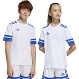 adidas - AEROREADY T-shirt - Wit/Koningsblauw - 100% Gerecycled Polyester