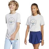adidas - Fun Graphic - T-shirt - Grijs - Korte Mouwen