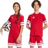 adidas - SQUADRA25 Jersey - Korte Mouwen - Team Power Red - Polyester