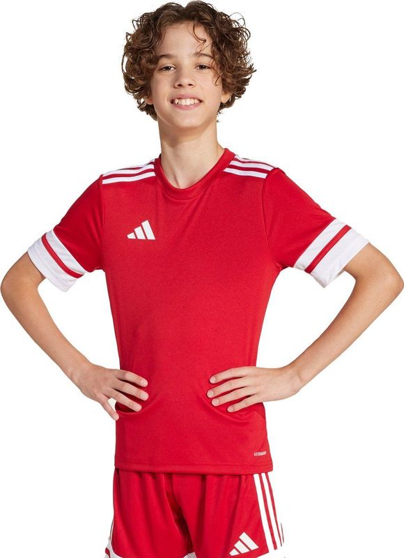 adidas - SQUADRA25 Jersey - Korte Mouwen - Team Power Red - Polyester