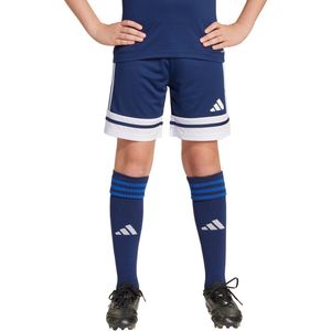 adidas Squadra 25 Voetbalbroekje - Donkerblauw - Wit - 100% Gerecycled Polyester