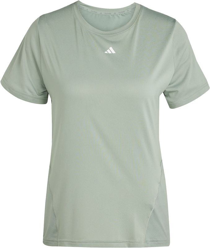 Adidas - Designed For Training - T-Shirt - Dames - Vochtafvoerend AEROREADY, Mesh Achterkant, Minimaal 70% Gerecycled Materiaal