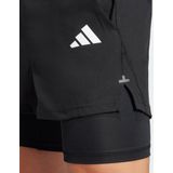adidas Performance Gym+ 2-in-1 Short - Heren - Zwart