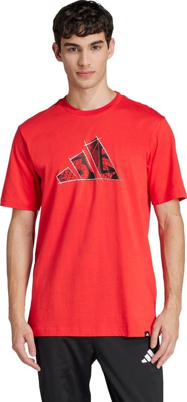 Sportshirt - Pure Ruby - 100% Katoen - Regular Pasvorm