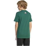 adidas - Lounge Pizza Graphic - T-shirt - Groen - Korte Mouwen