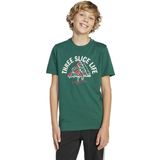 adidas - Lounge Pizza Graphic - T-shirt - Groen - Korte Mouwen