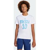 adidas - Messi T-shirt - Wit - Katoen